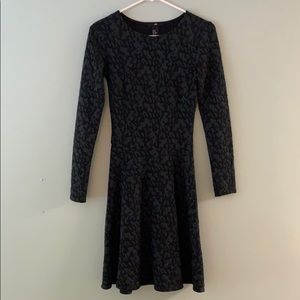 H&M Fit and Flare Work Dress